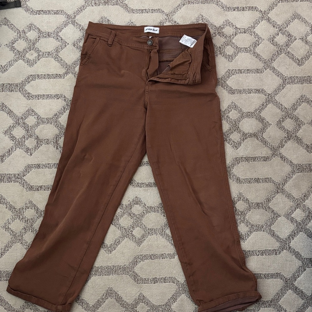 Studio Blue Bottoms in Rich Brown